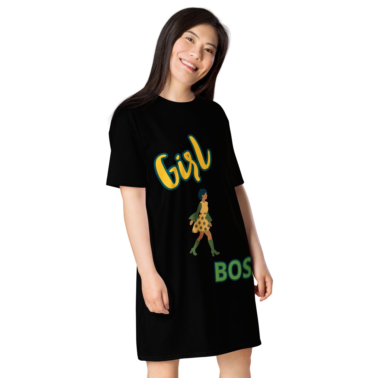 Girl Boss T-shirt dress