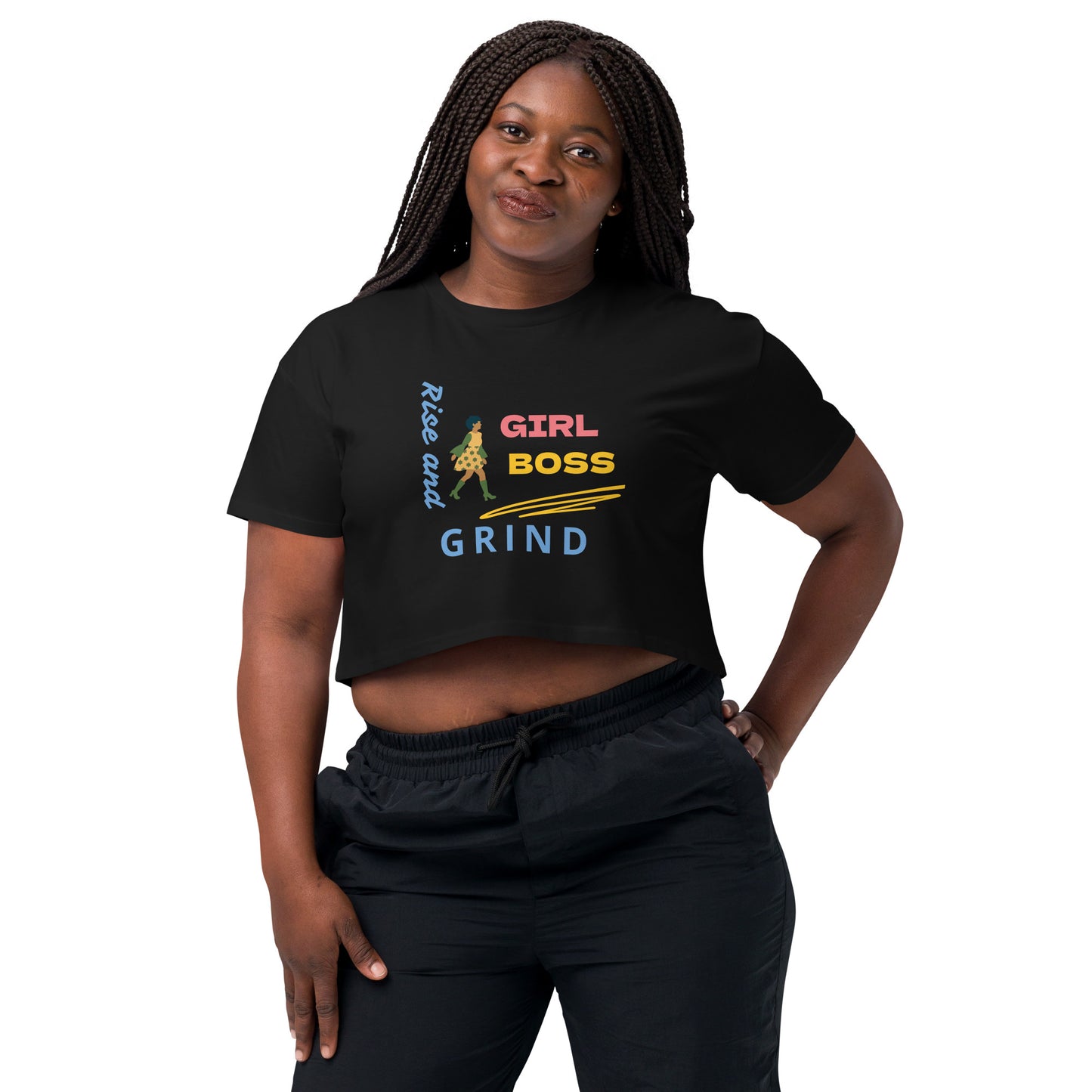 Girl Boss crop top