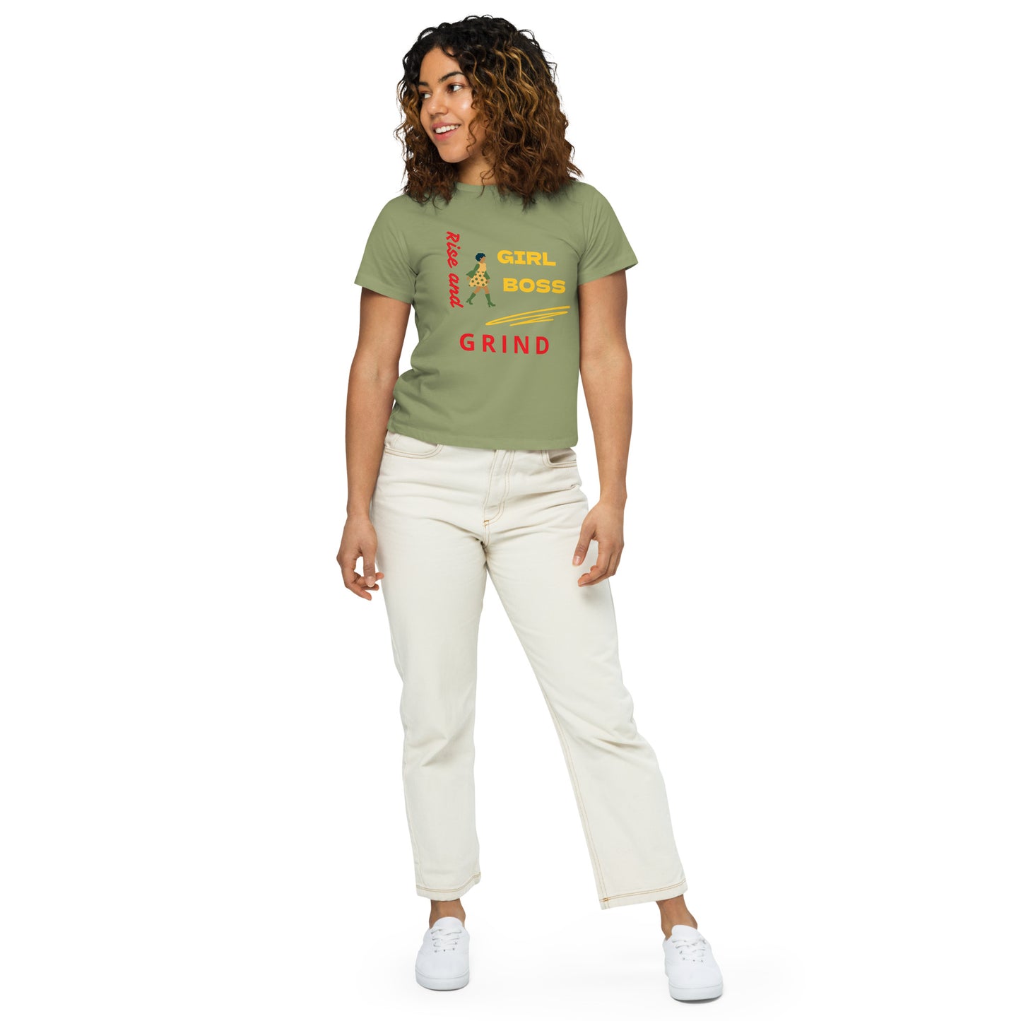 Girl Boss Rise and Grind Youth T-shirt