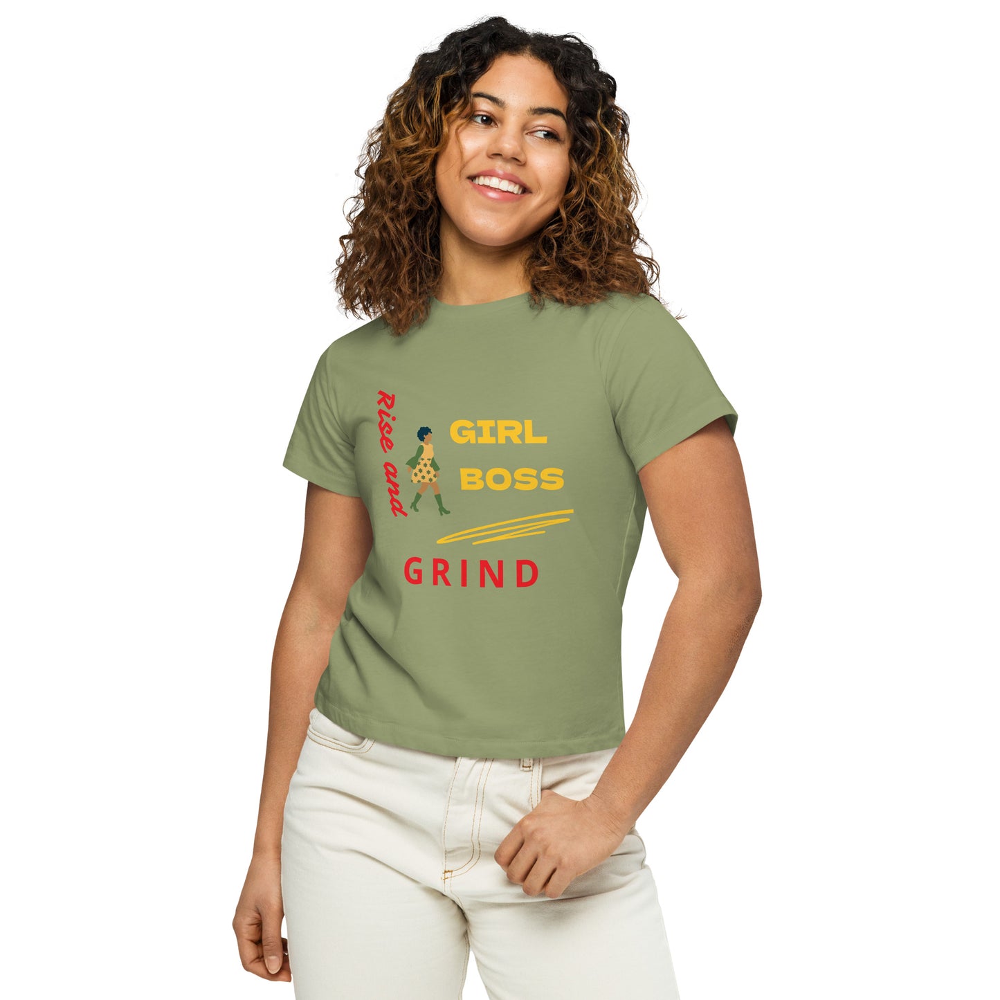 Girl Boss Rise and Grind Youth T-shirt