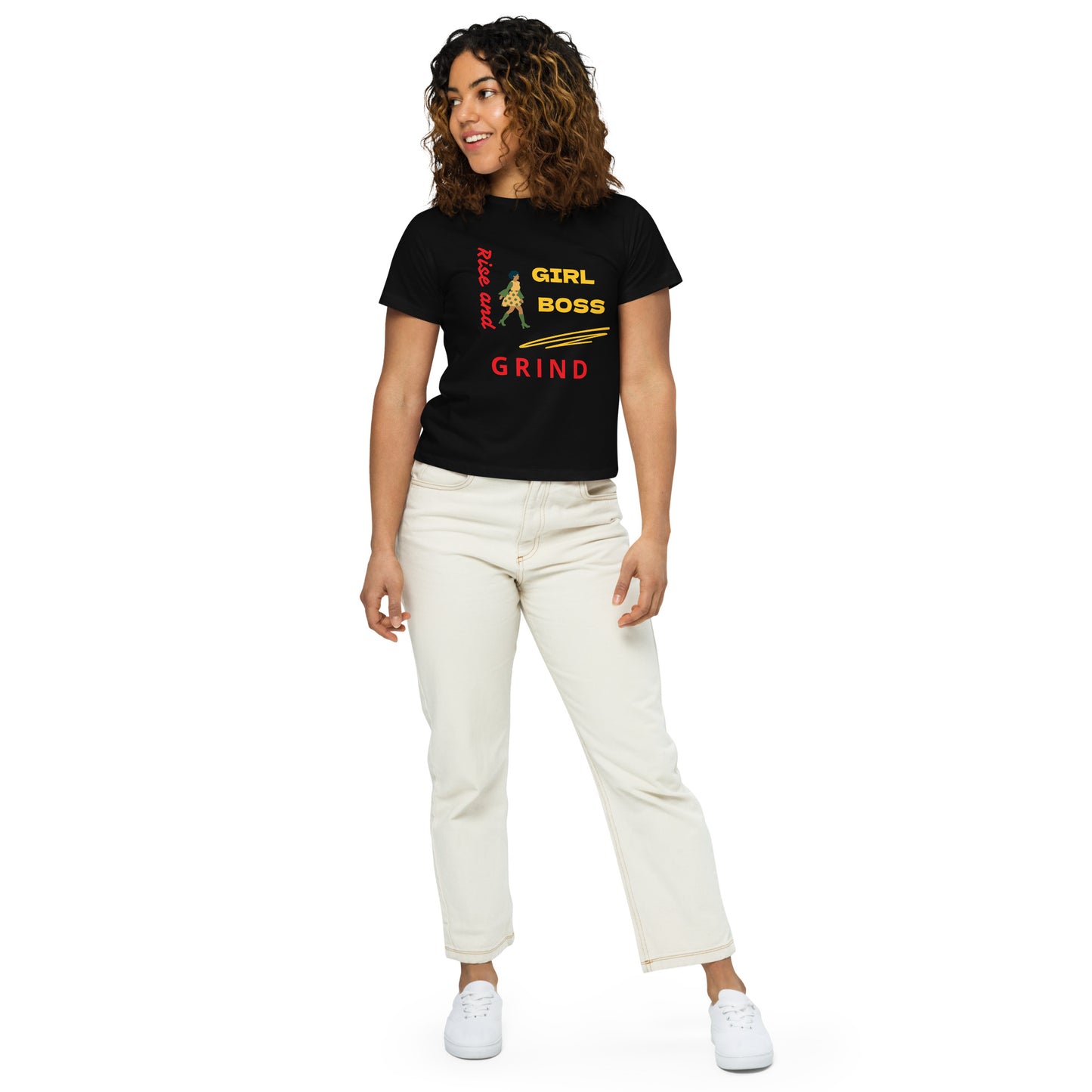 Girl Boss Rise and Grind Youth T-shirt