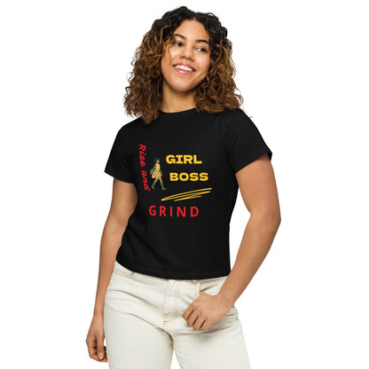 Girl Boss Rise and Grind Youth T-shirt