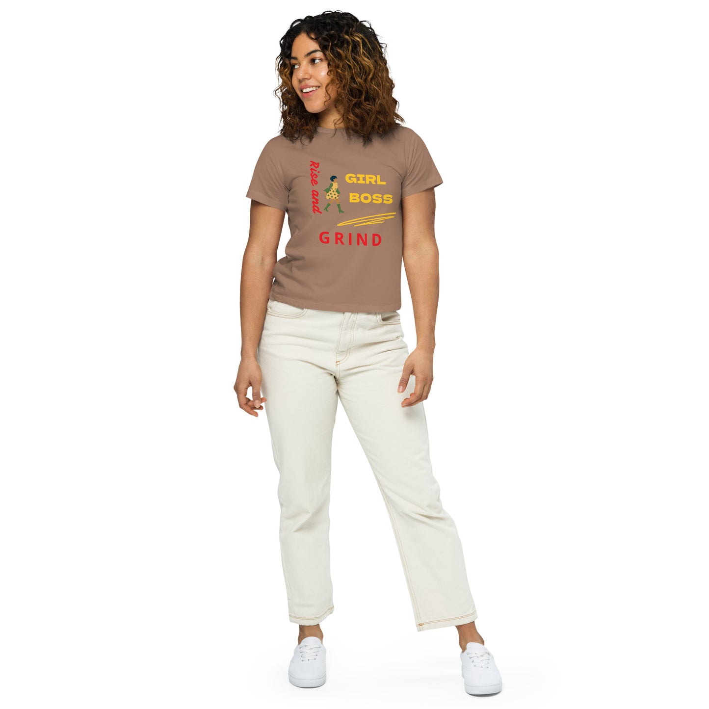 Girl Boss Rise and Grind Youth T-shirt