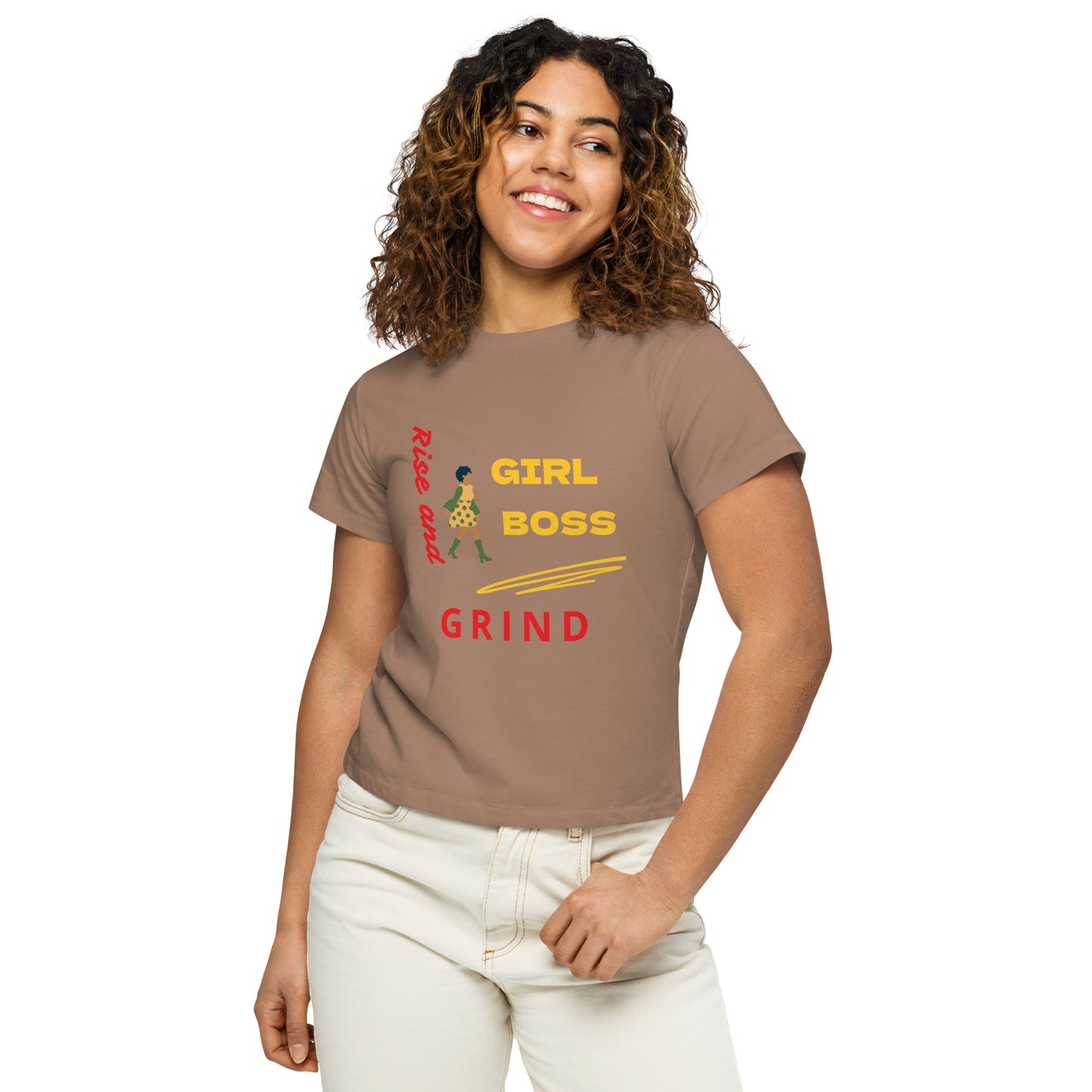 Girl Boss Rise and Grind Youth T-shirt