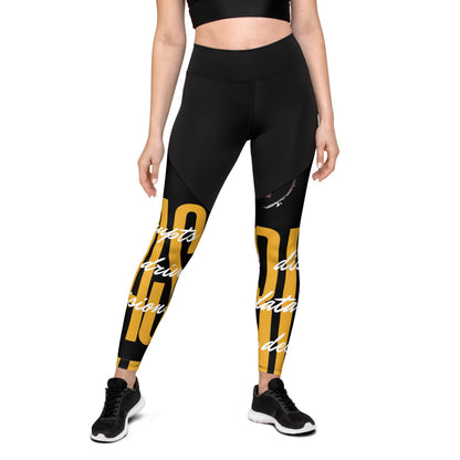 Disrupting Bias Sports Leggings