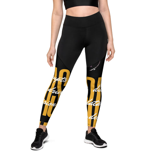 Disrupting Bias Sports Leggings