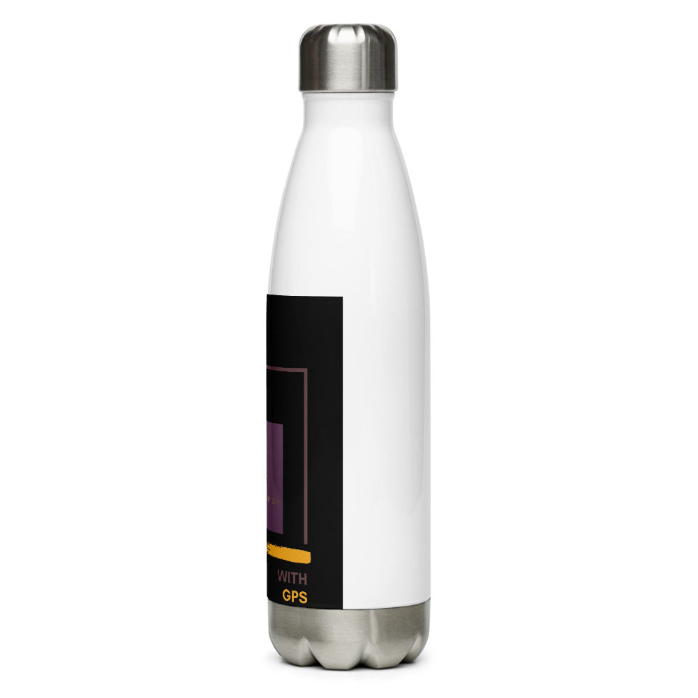 Life & GPS Stainless Steel Water Bottle