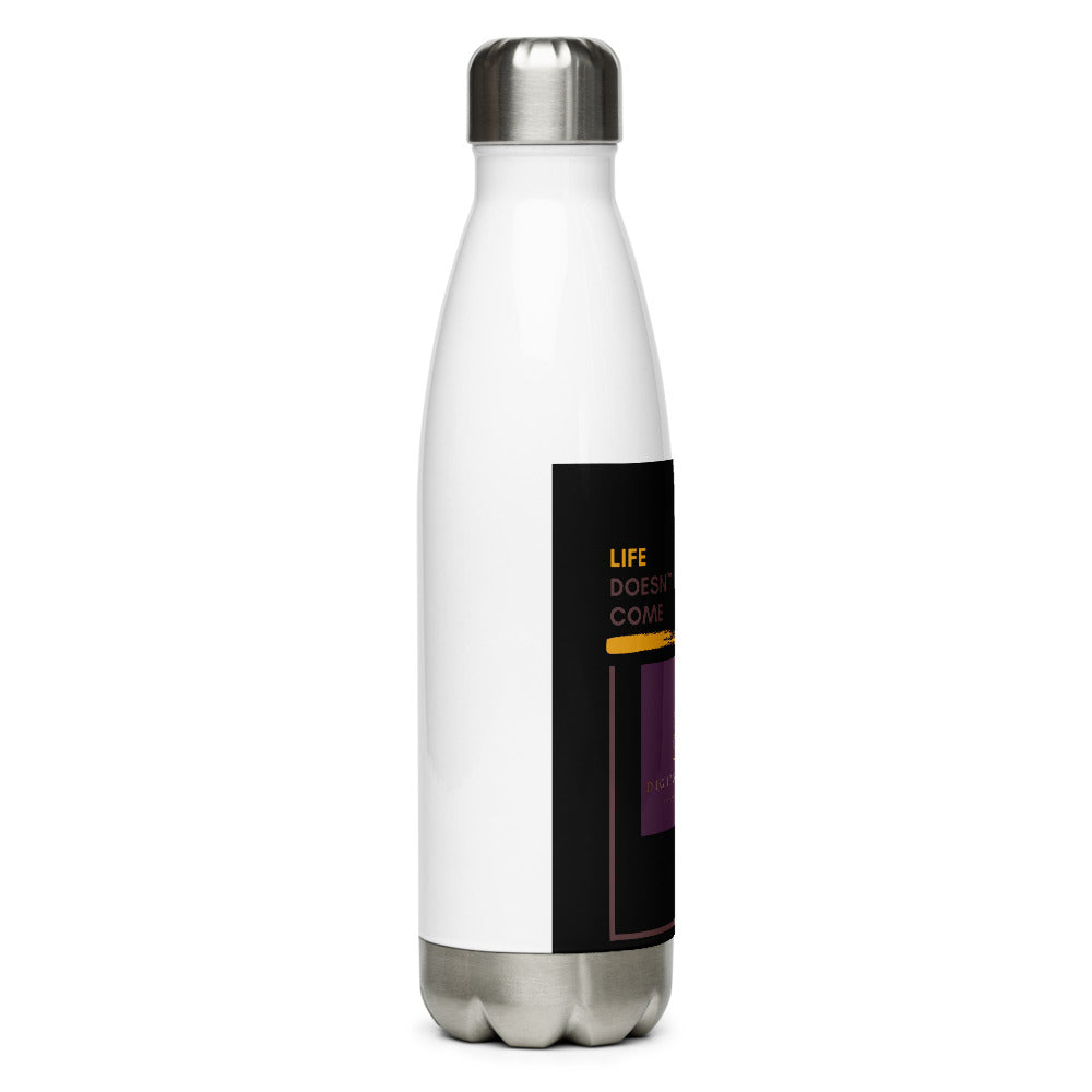 Life & GPS Stainless Steel Water Bottle